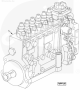 Топливный насос высокого давления (ТНВД) для двигателя 6CT