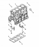 Блок цилиндров для двигателя ISF 3.8L
