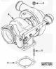 Прокладка турбокомпрессора для двигателя ISLe 8.9L