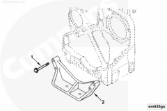  Cummins Опора двигателя передняя