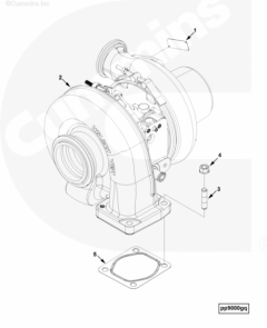  Cummins Турбокомпрессор Holset