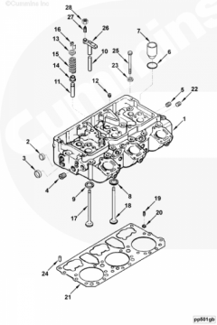  Cummins Прокладка ГБЦ