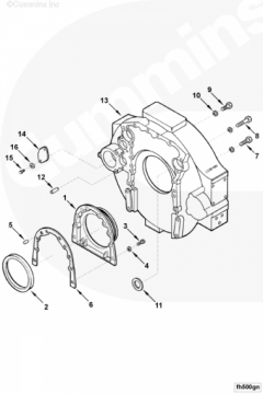  Cummins Картер маховика