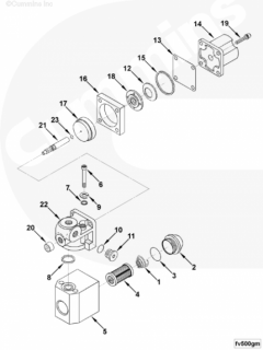  Cummins Фильтр сетчатый соленоида 