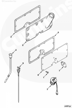  Cummins Горловина маслозаливная 