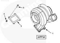 Cummins Турбокомпрессор 