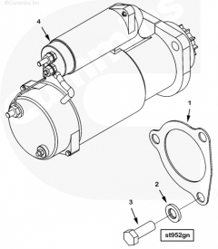  Cummins Стартер 