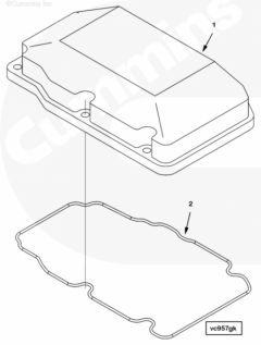  Cummins Крышка клапанная
