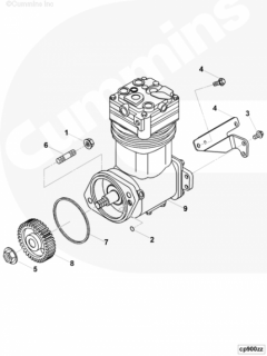  Cummins Воздушный компрессор 