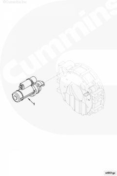  Cummins Стартер 