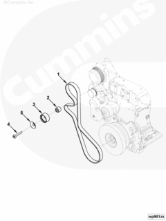  Cummins Ремень 8PK1226