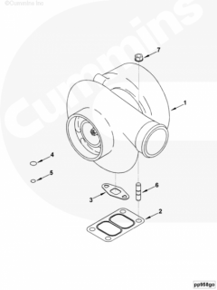  Cummins Турбокомпрессор 