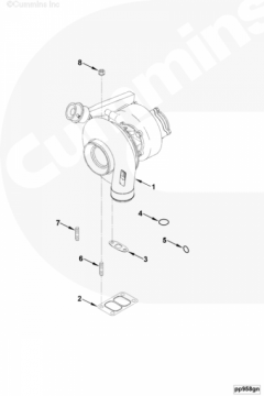  Cummins Турбокомпрессор 