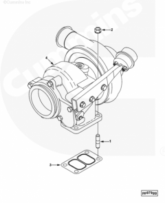  Cummins Турбокомпрессор Holset HX40W