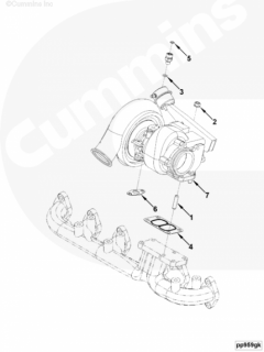  Cummins Турбокомпрессор 