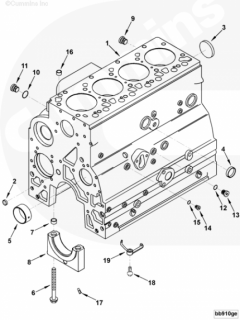  Cummins Блок цилиндров