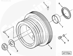  Cummins Шкив вспомогательных агрегатов