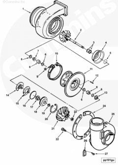  Cummins Турбокомпрессор 