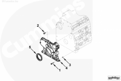  Cummins Болт крепления крышки распределительных шестерен