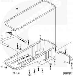  Cummins Поддон масляный