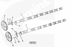 Cummins Распределительный вал