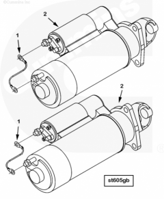  Cummins Провод стартера