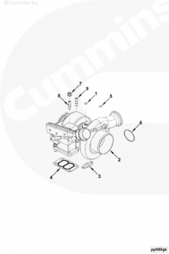  Cummins Турбокомпрессор 
