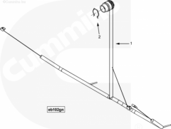  Cummins Жгут проводов тормоза двигателя