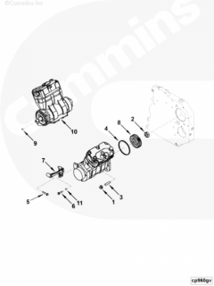 Cummins Воздушный компрессор