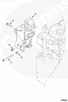 Cummins Кронштейн генератора