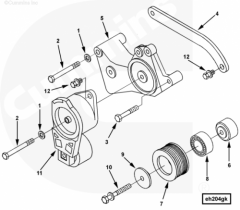  Cummins Натяжитель ремня