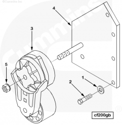  Cummins Натяжитель ремня