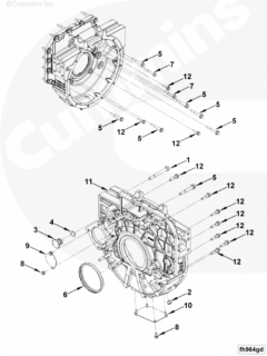  Cummins Картер маховика