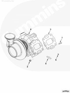  Cummins Турбокомпрессор 