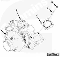  Cummins Турбокомпрессор 