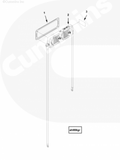  Cummins Подогреватель впускного воздуха