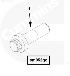  Cummins Болт крепления стартера