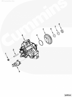  Cummins Топливный насос высокого давления ТНВД 