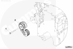  Cummins Натяжитель ремня 