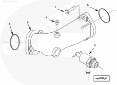  Cummins Патрубок водяной перепускной