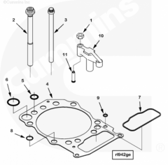  Cummins Прокладка ГБЦ