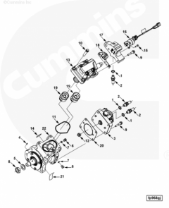  Cummins Топливный насос высокого давления ТНВД 
