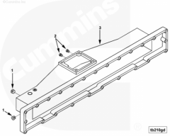  Cummins Впускной коллектор
