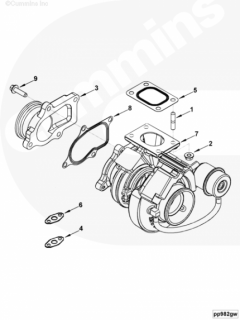  Cummins Турбокомпрессор HE221W