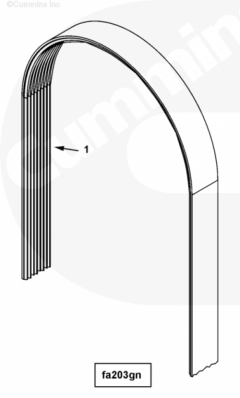  Cummins Ремень 8PK1397