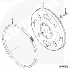  Cummins Маховик