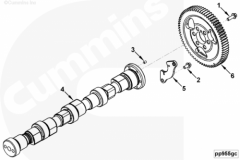  Cummins Распредвал