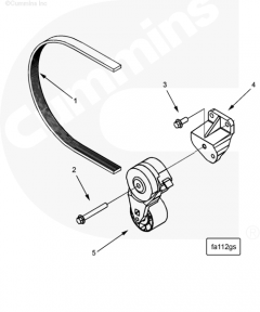  Cummins Натяжитель ремня