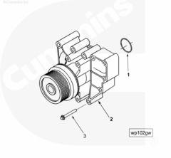  Cummins Насос водяной (помпа)