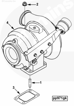  Cummins Турбокомпрессор 